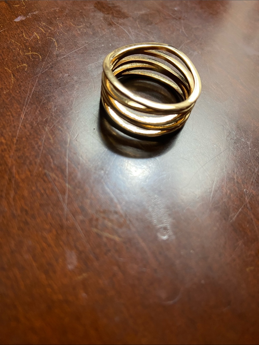 Gold Multi-Band Women’s Ring